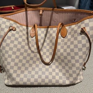 Authentic Louis Vuitton GM damier azur tote